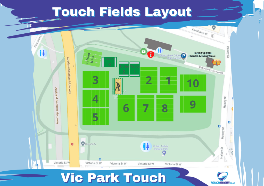 CBD, Victoria Park - Touch Rugby Comps & Events