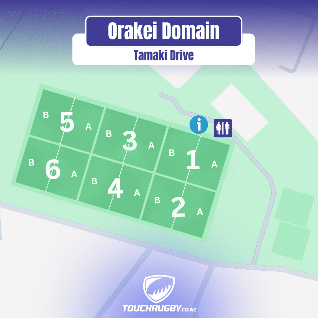 Orakei Touch Fields Layout Orakei Touch Fields Layout
